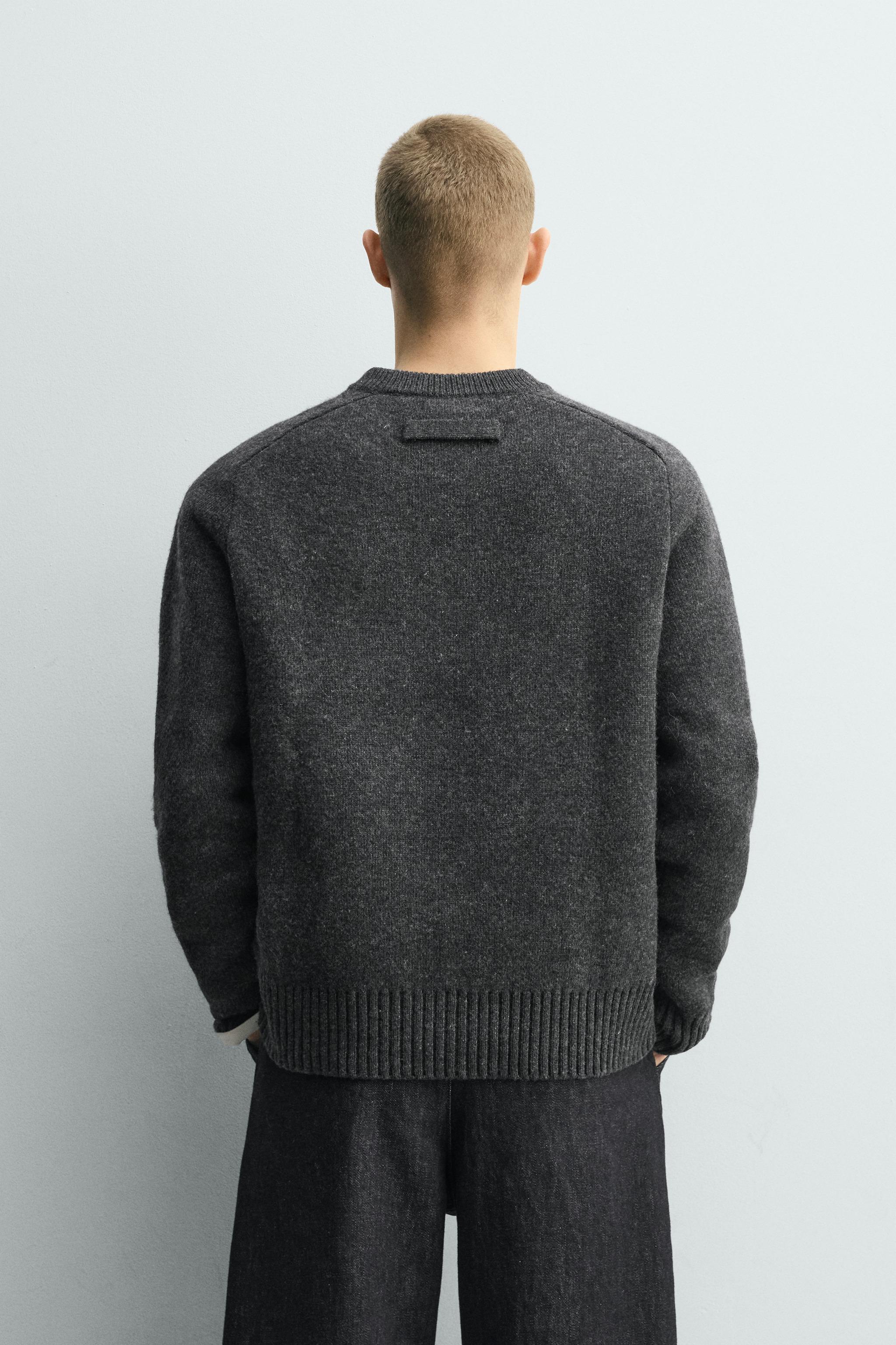 DOUBLE-FACED WOOL JUMPER